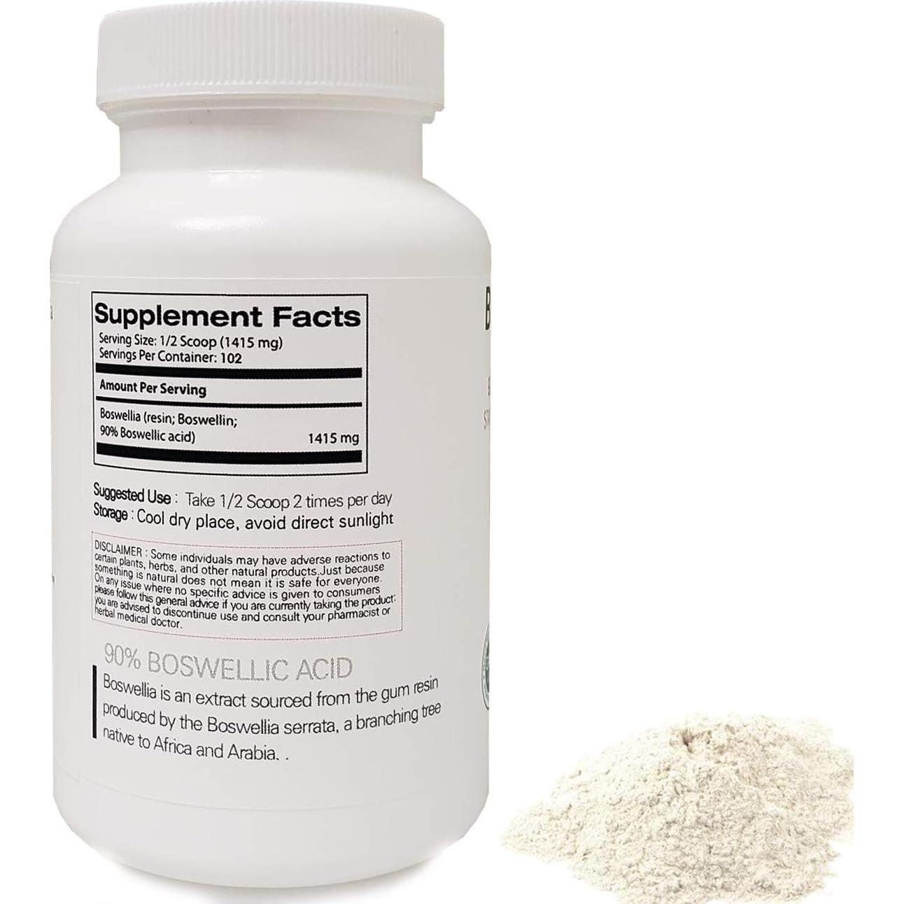 Polvo de Extracto de Boswellia Serrata Prince 90% Ácido Boswéllico - 45g