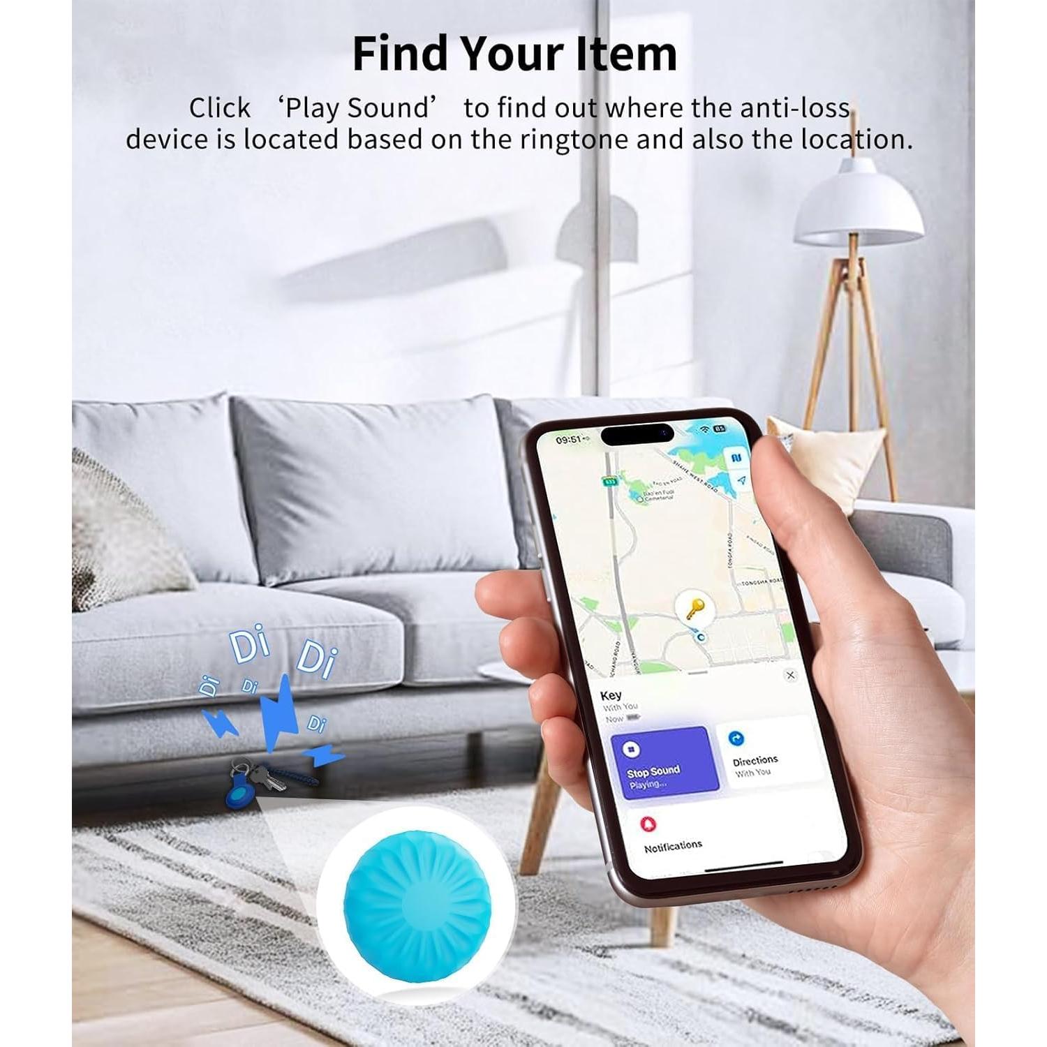 Paquete de 4 Localizadores Bluetooth ANNNWZZD para iOS
