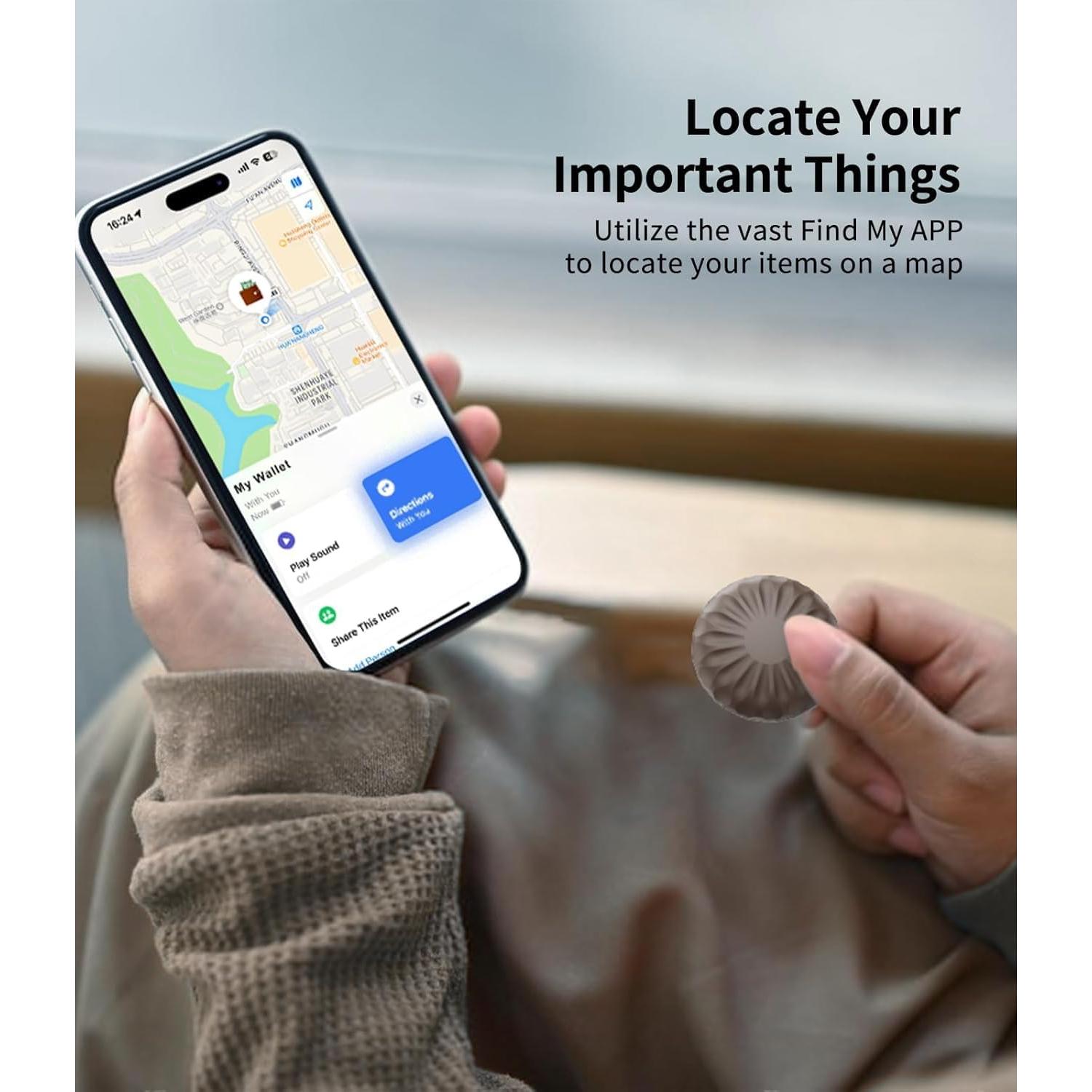 Paquete de 4 Localizadores Bluetooth ANNNWZZD para iOS