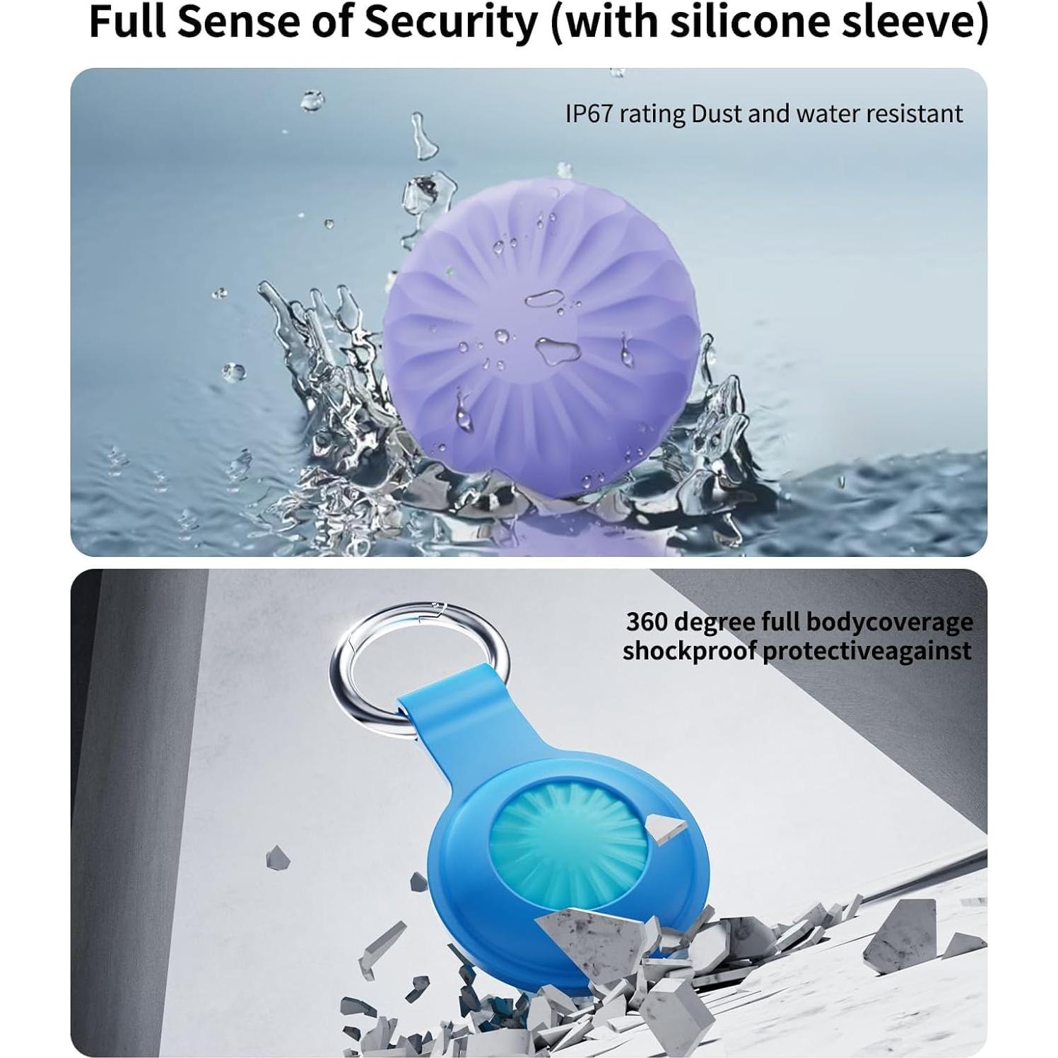 Paquete de 4 Localizadores Bluetooth ANNNWZZD para iOS