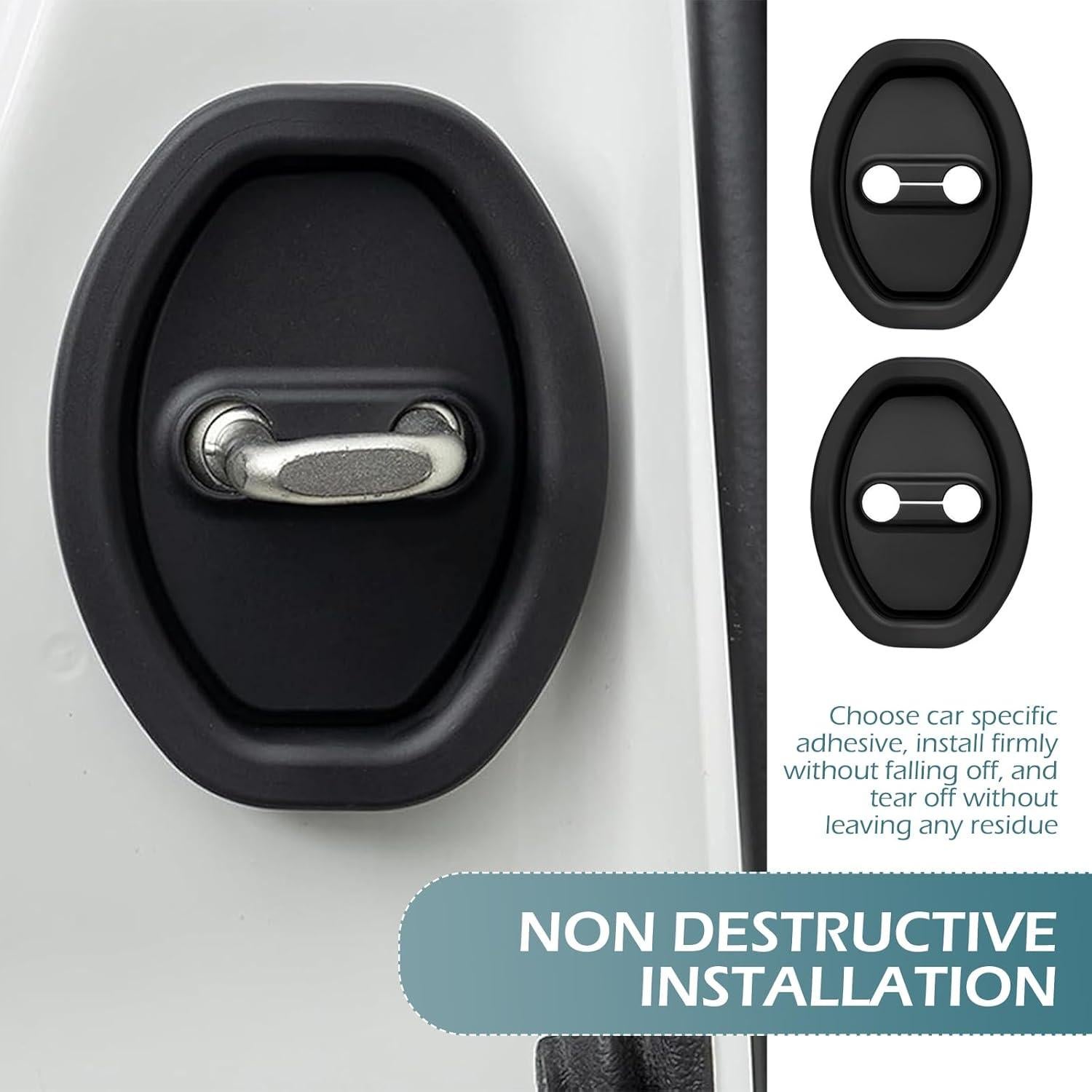 Cubierta Protectora de Cerradura de Puerta de Coche Dogary 2 PCS