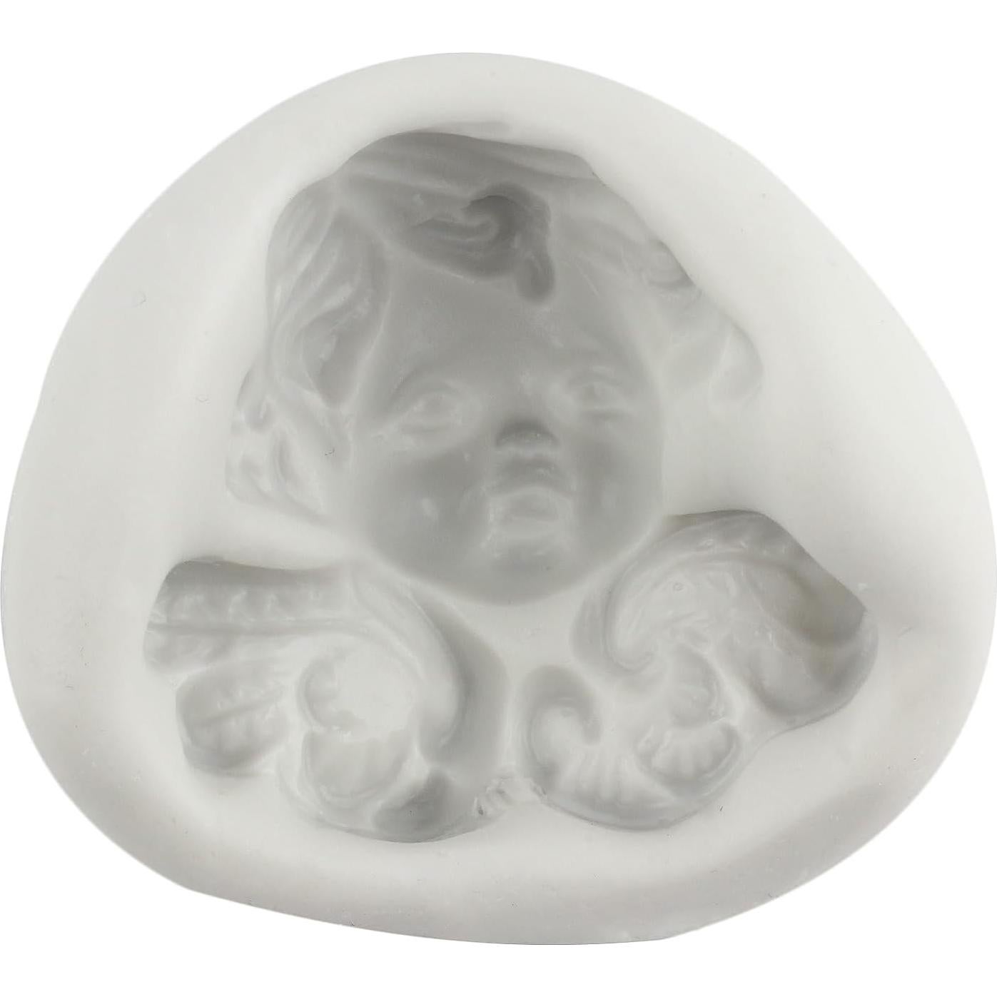 Molde de Silicona Ángel Bebé YANQINMS 8.06x7.29 cm