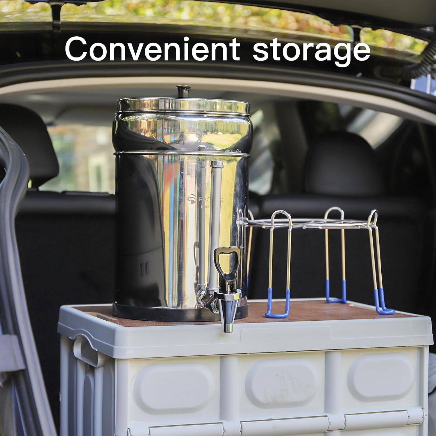 Filtro de Agua FACHIOO FSS2 8.5L con Grifo y Soporte