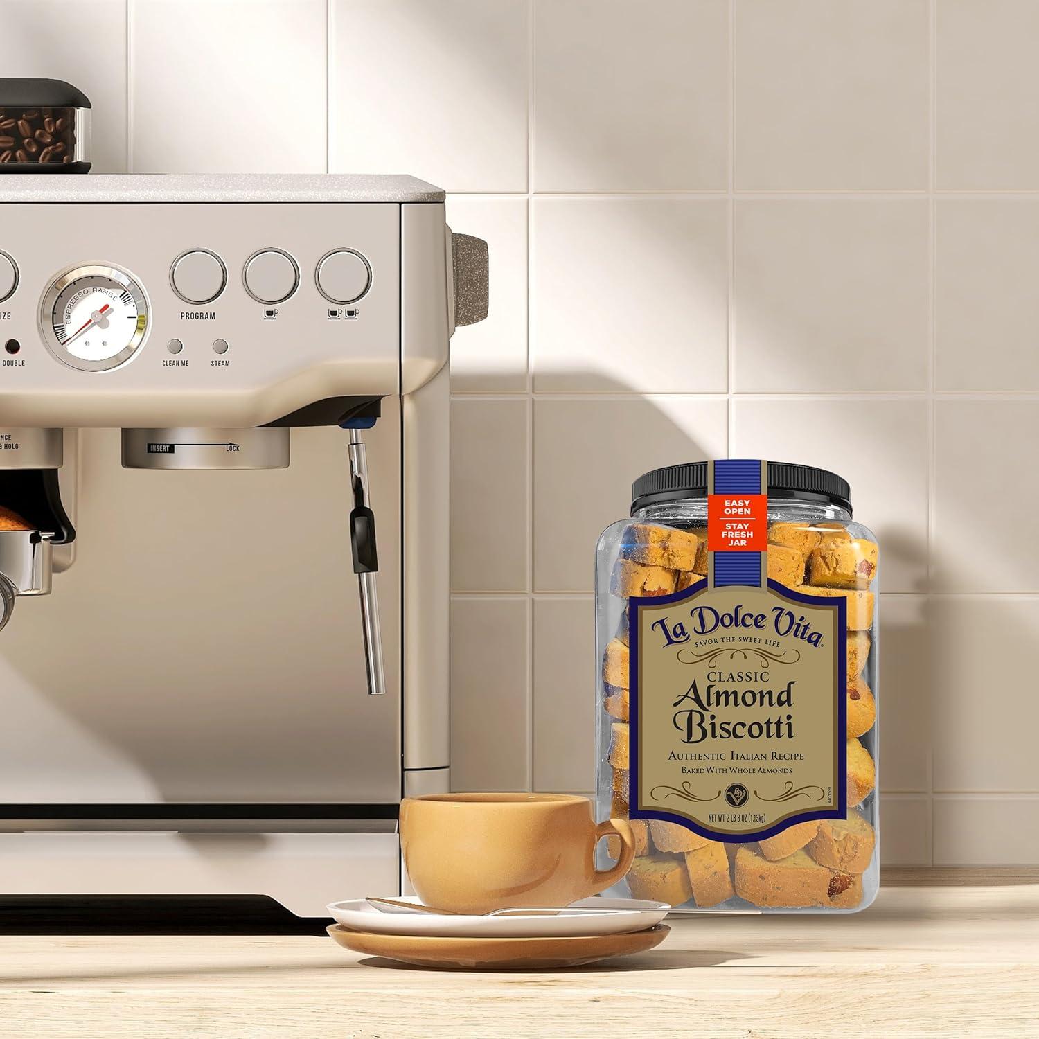 Galletas Biscotti Italianas La Dolce Vita Almendra 1134 g