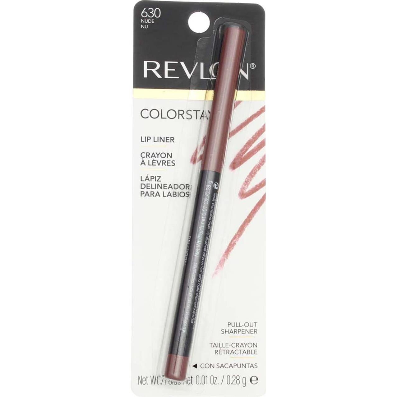 Lápiz Labial Revlon ColorStay Nude 630 - Paquete de 2