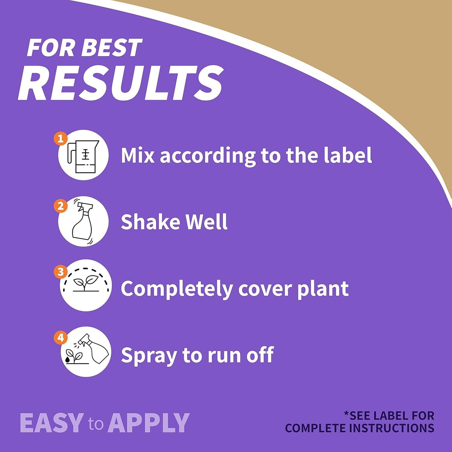 Aceite de Neem Bonide 473 ml - Insecticida y Fungicida Multiusos