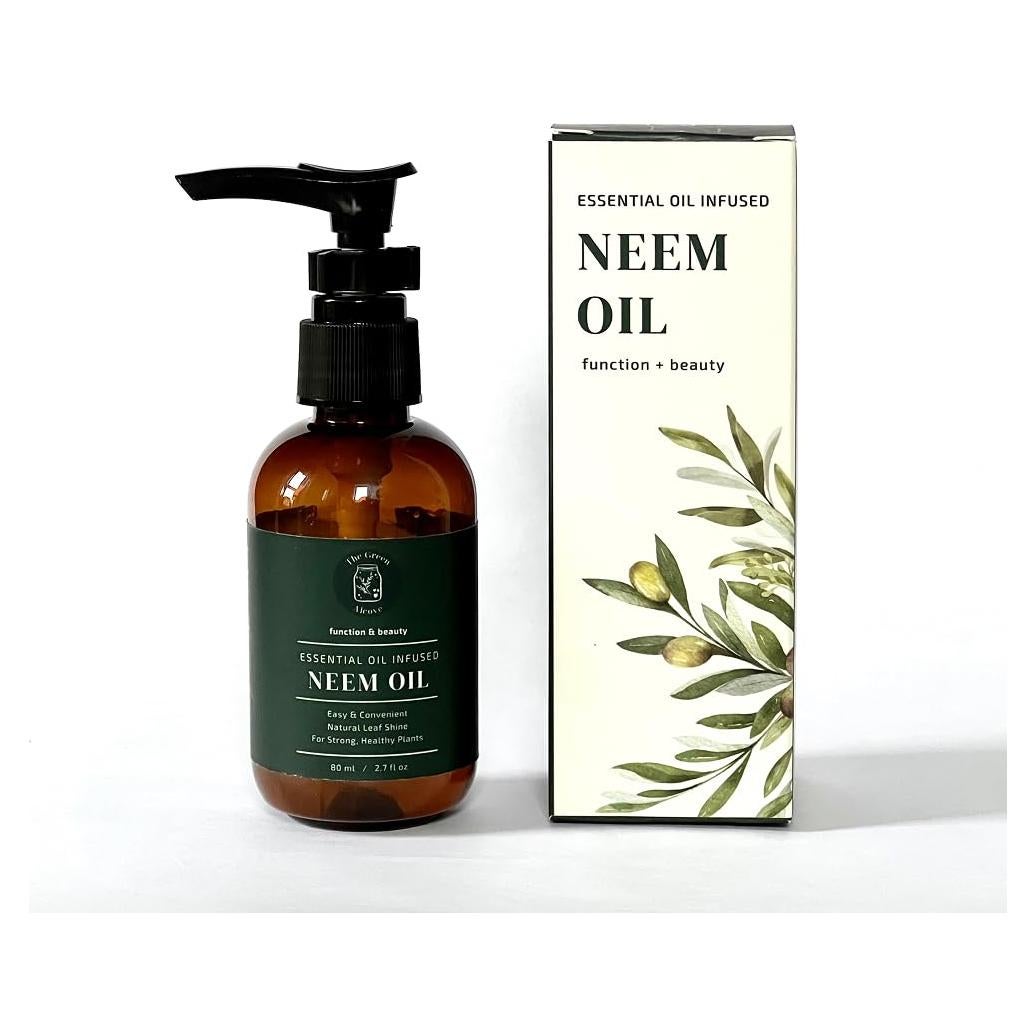 Aceite de Neem para Plantas 80 ml con Aceites Esenciales