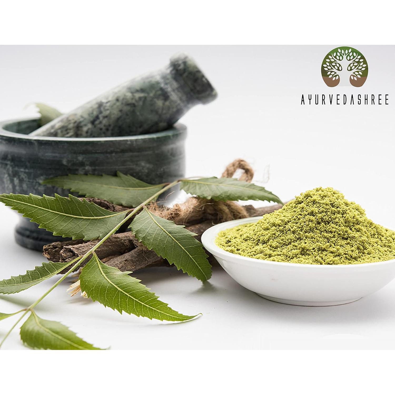 Polvo de hoja de neem 100 g IADPL | Suplemento natural para piel y cabello