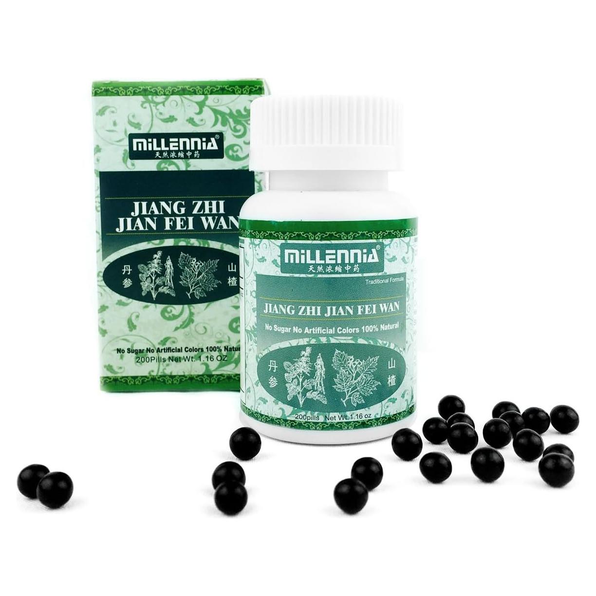 Jiang Zhi Jian Fei Wan - 12 Botellas de 200 Pastillas