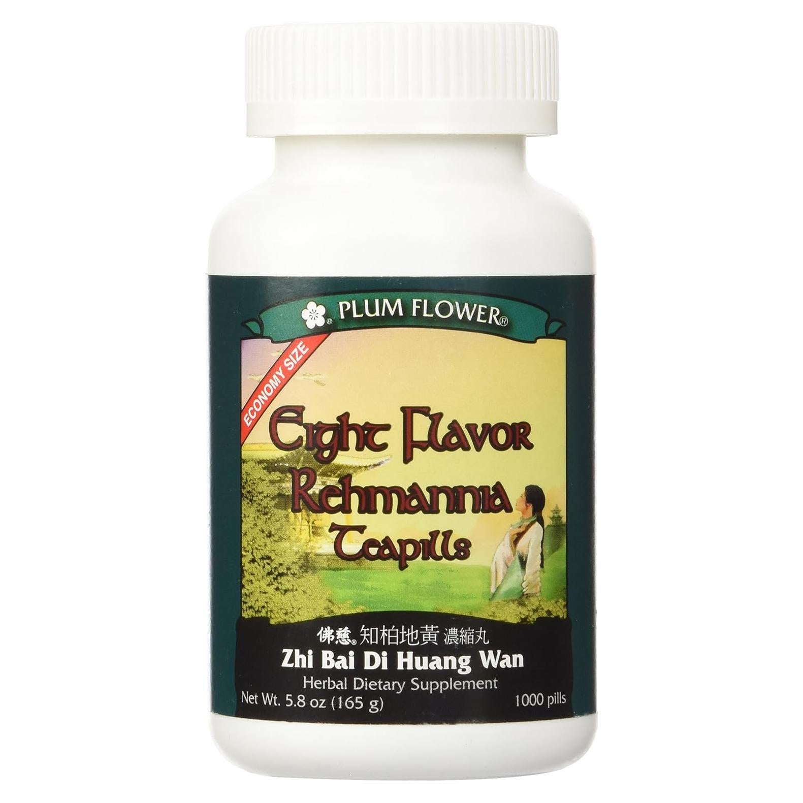 Píldoras de Té de Ocho Sabores Rehmannia Mayway 1000 Unidades