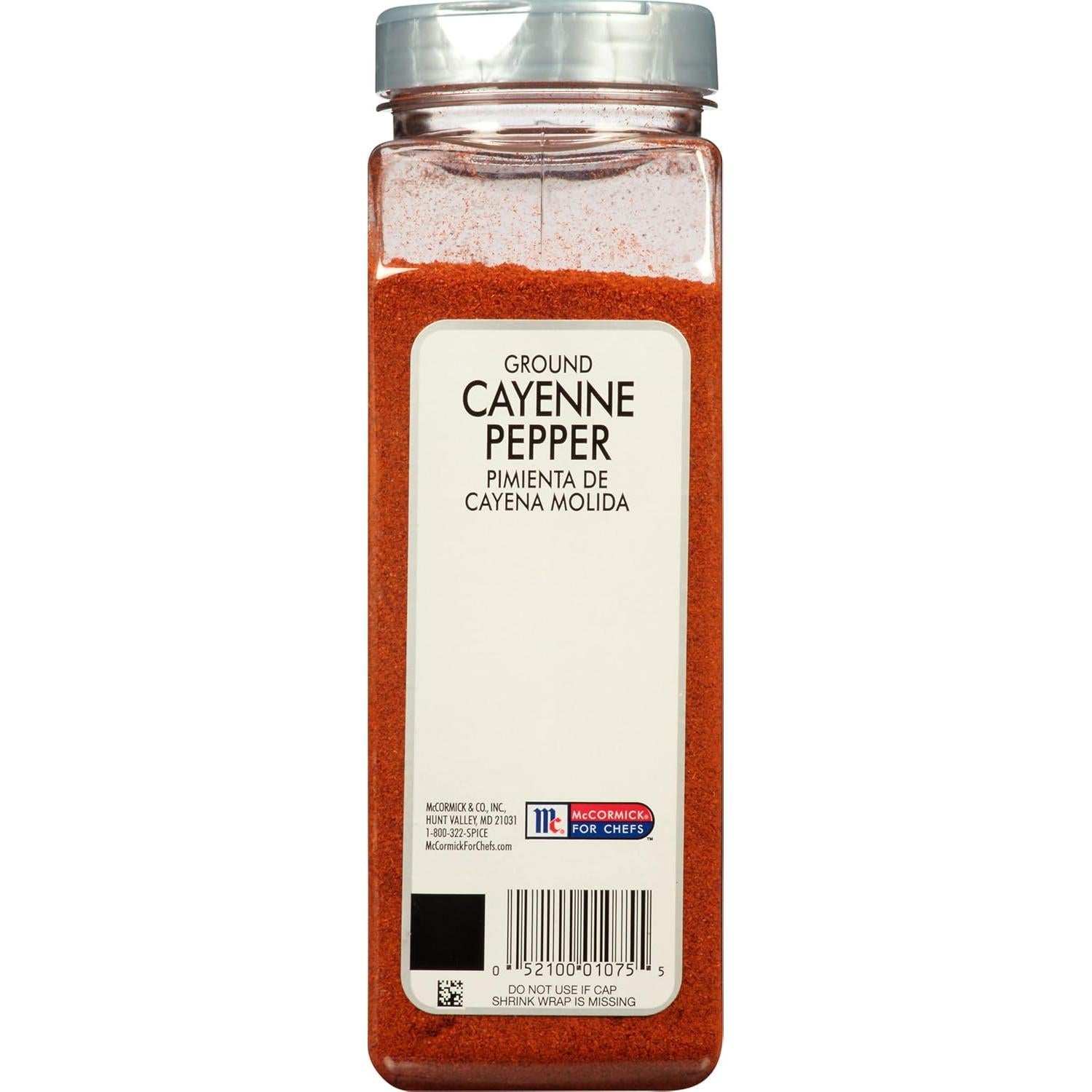 Pimienta de Cayena Molida McCormick Culinary 396 g - Sabor Picante