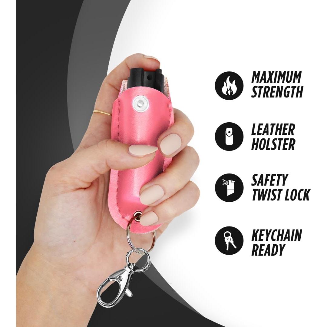 Spray de Pimienta Guard Dog Security Rosa 14.2g Defensa Personal