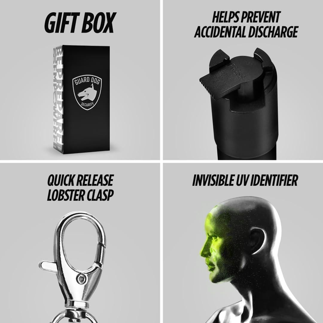 Spray de Pimienta Guard Dog Security Rosa 14.2g Defensa Personal