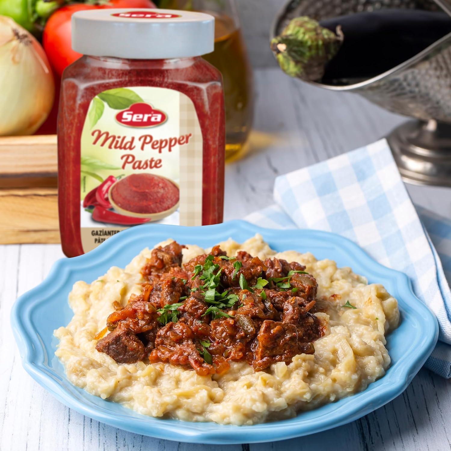 Pasta de Pimiento Suave Sera 720g | Sin Azúcar | Sin Conservantes