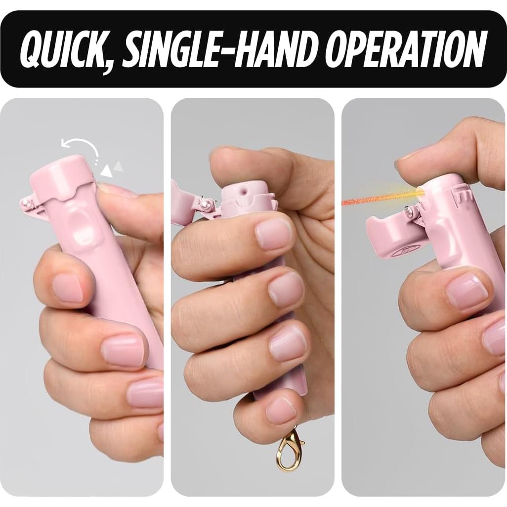 Aerosol de Pimienta Guard Dog Security Packin' Heat 14.79ml Rosa