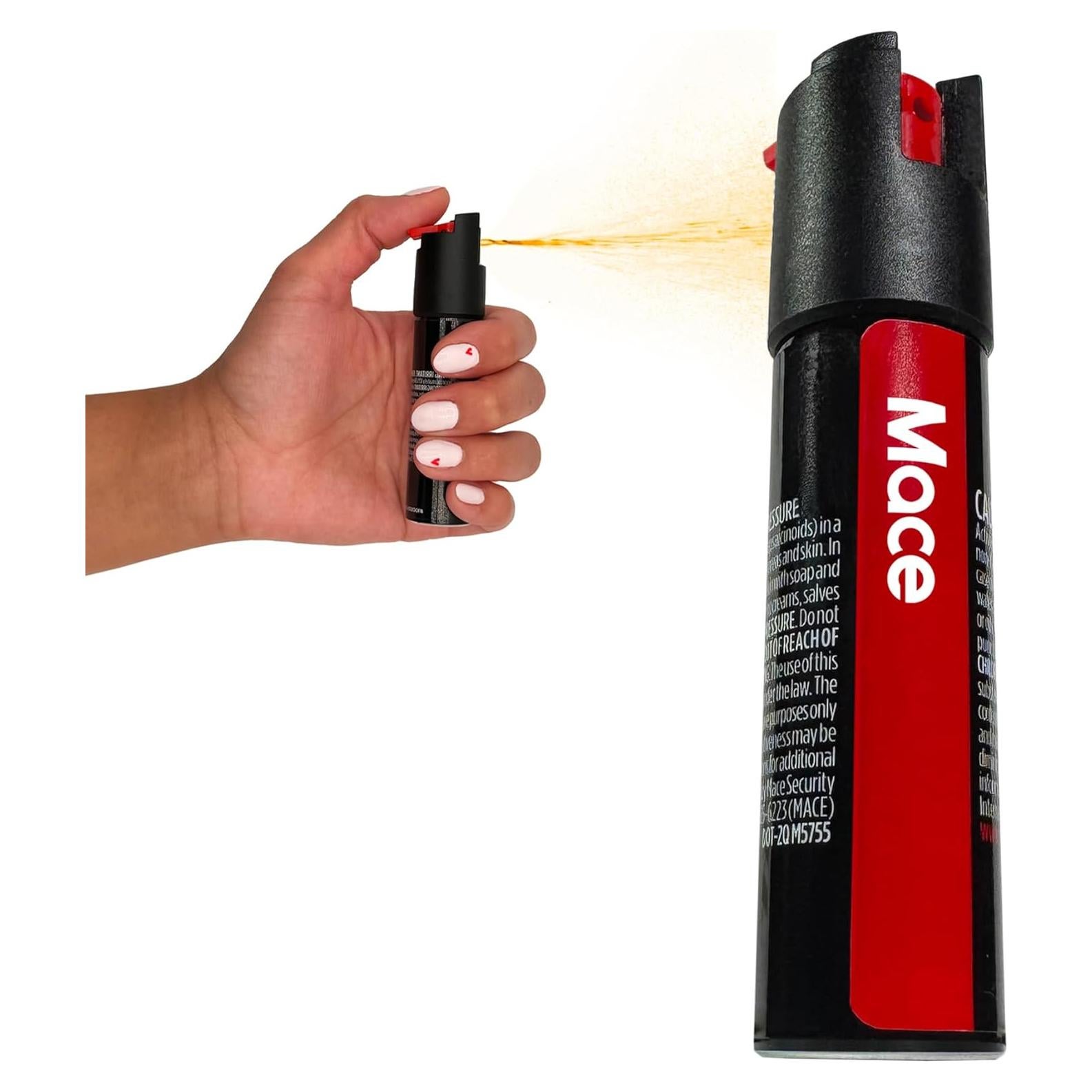 Spray de Pimienta Mace 18g - Defensa Personal con Tinte UV