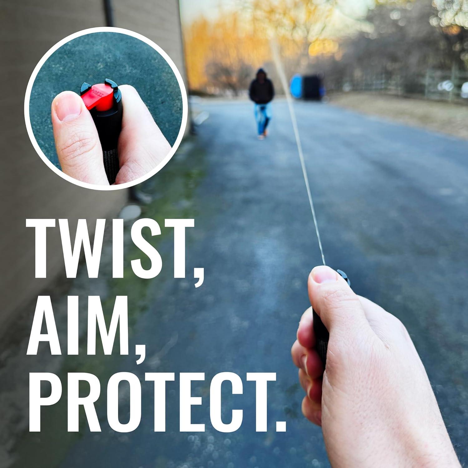 Spray de Pimienta Mace 18g - Defensa Personal con Tinte UV