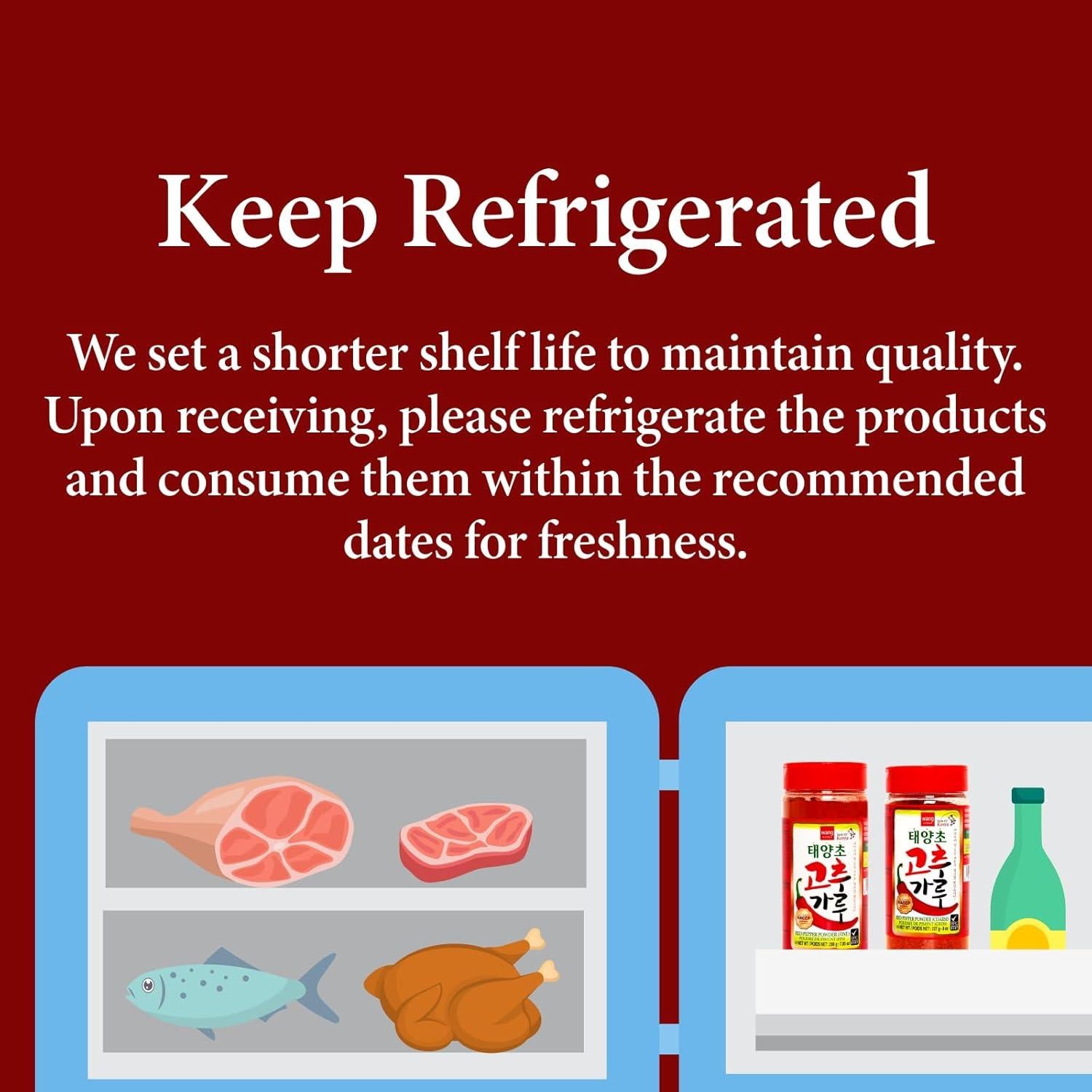 Gochugaru Secado al Sol Samjin 200g - Copos de Pimiento Rojo