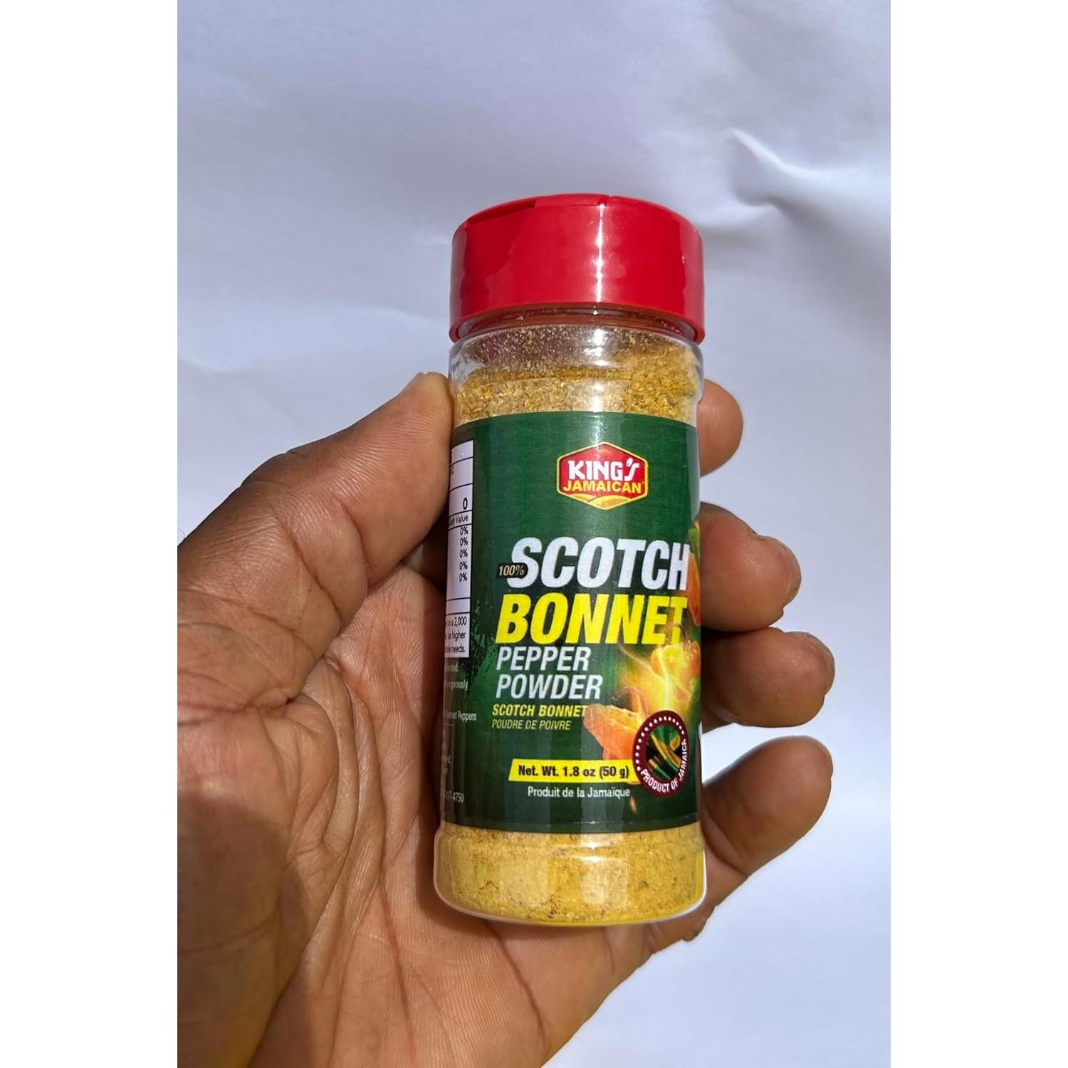 Pimienta en Polvo Scotch Bonnet King - 51 g - Sabor Caribeño
