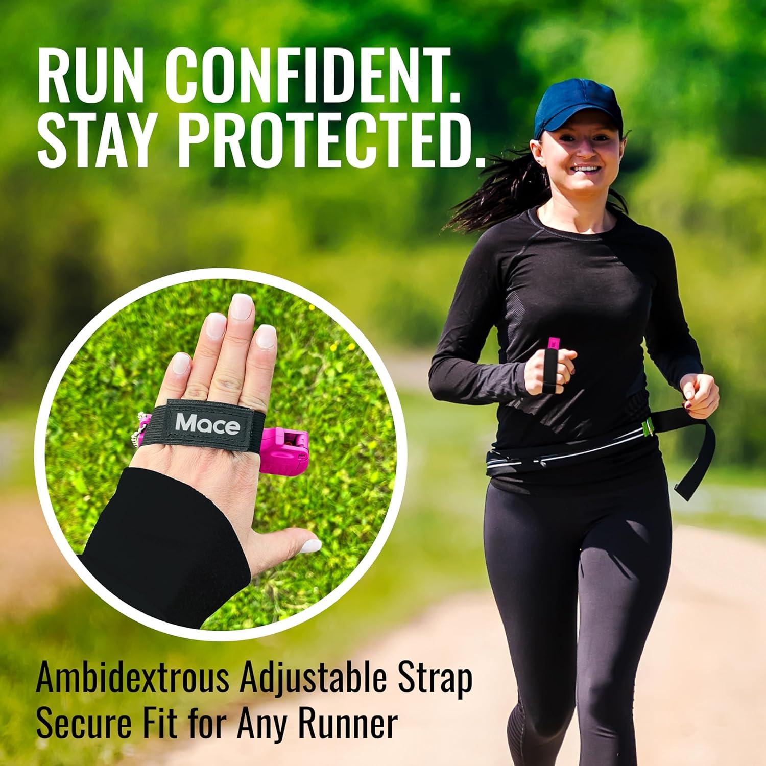 Spray de Pimienta Mace 18g - Defensa Personal Deportivo Rosa