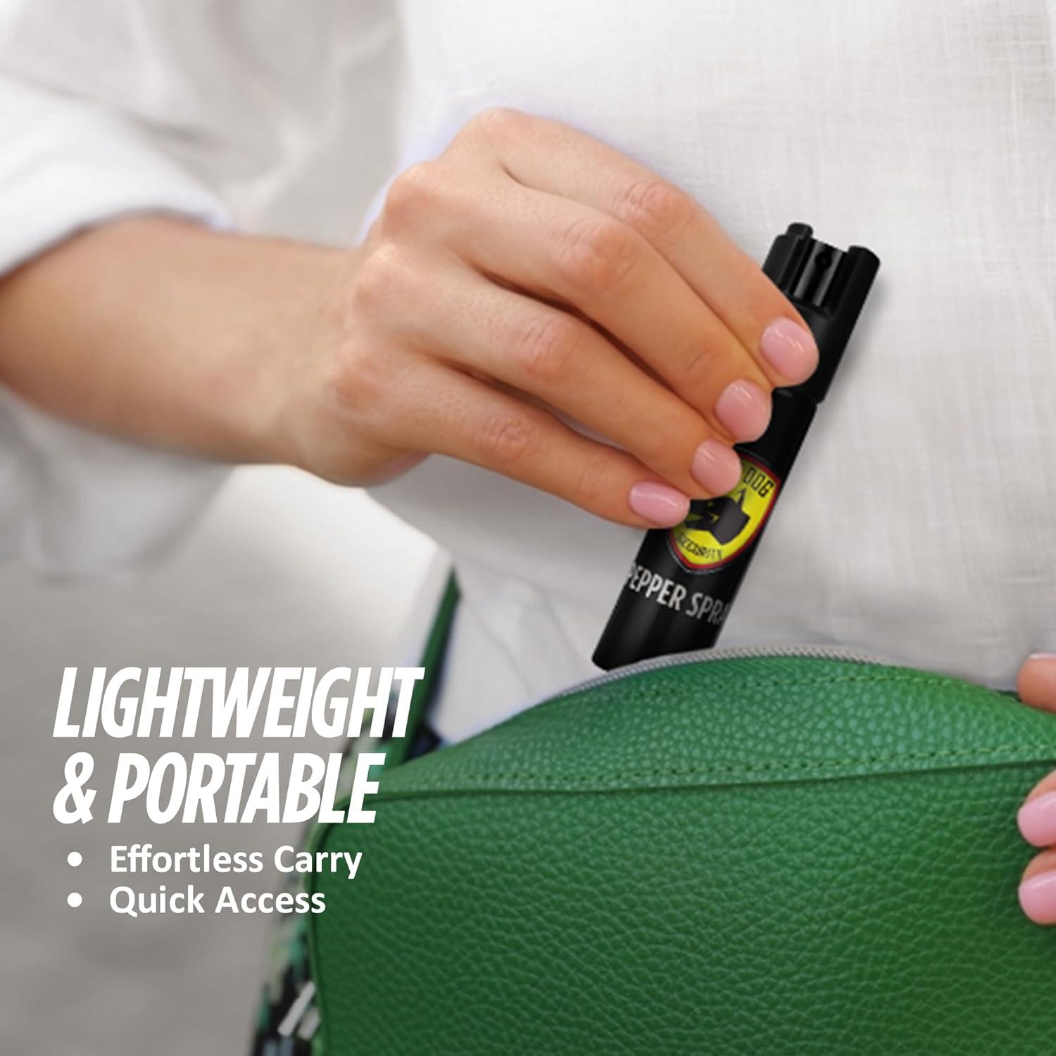 Spray de Pimienta Compacto Guard Dog Security 22ml Máxima Fuerza