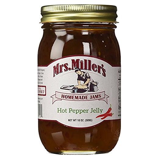 Jalea de Pimiento Picante Dulce Amish 510g - Marinada Casera