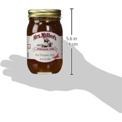 Jalea de Pimiento Picante Dulce Amish 510g - Marinada Casera