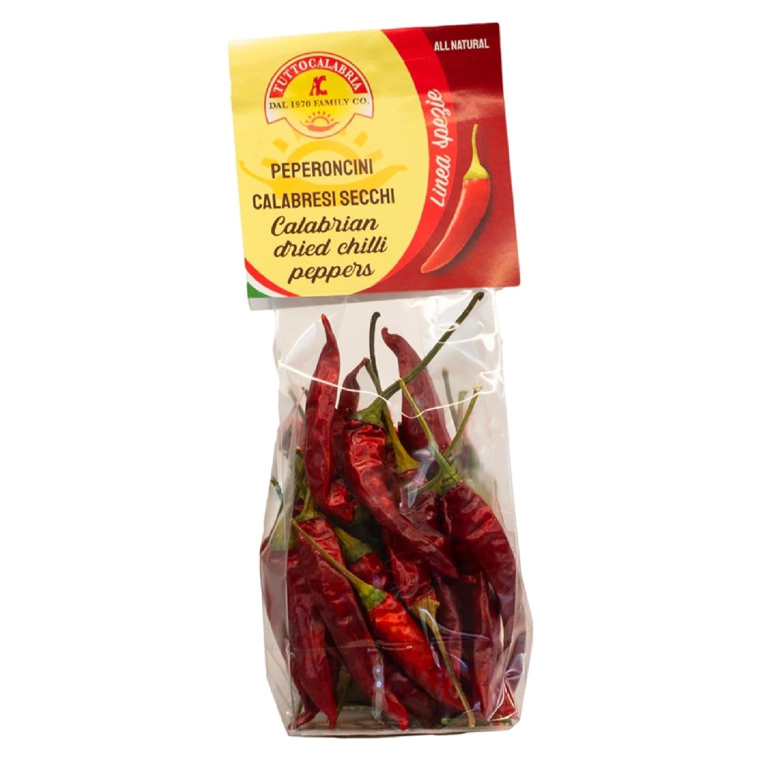 Pimientos Chiles Calabreses Secos TUTTOCALABRIA 20g