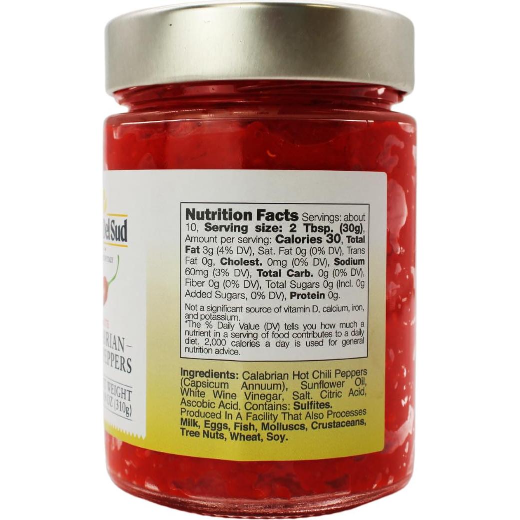 Pimientos Picantes Calabreses L'Oro Del Sud 280g - Sabor Auténtico