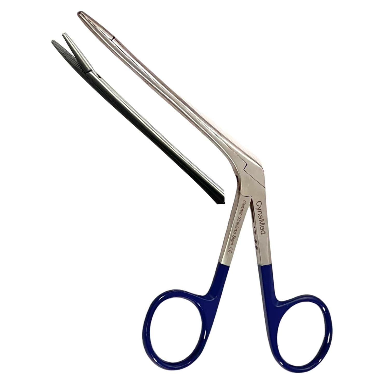 Forceps de Oído Cocodrilo ArTLaB-Premium 8.9 cm Mandíbulas Serradas
