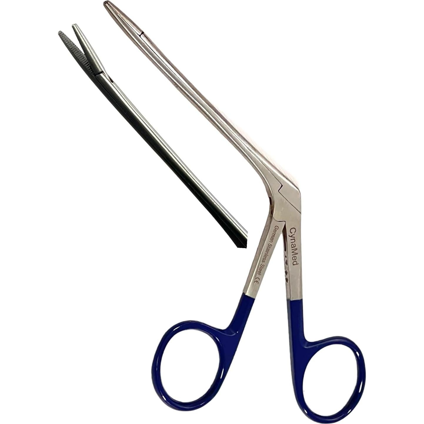 Forceps de Oído Cocodrilo ArTLaB-Premium 8.9 cm Mandíbulas Serradas