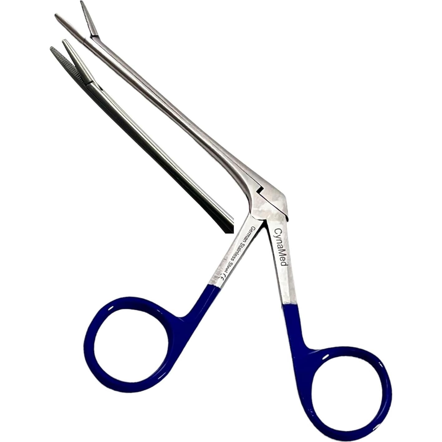 Forceps de Oído Cocodrilo ArTLaB-Premium 8.9 cm Mandíbulas Serradas