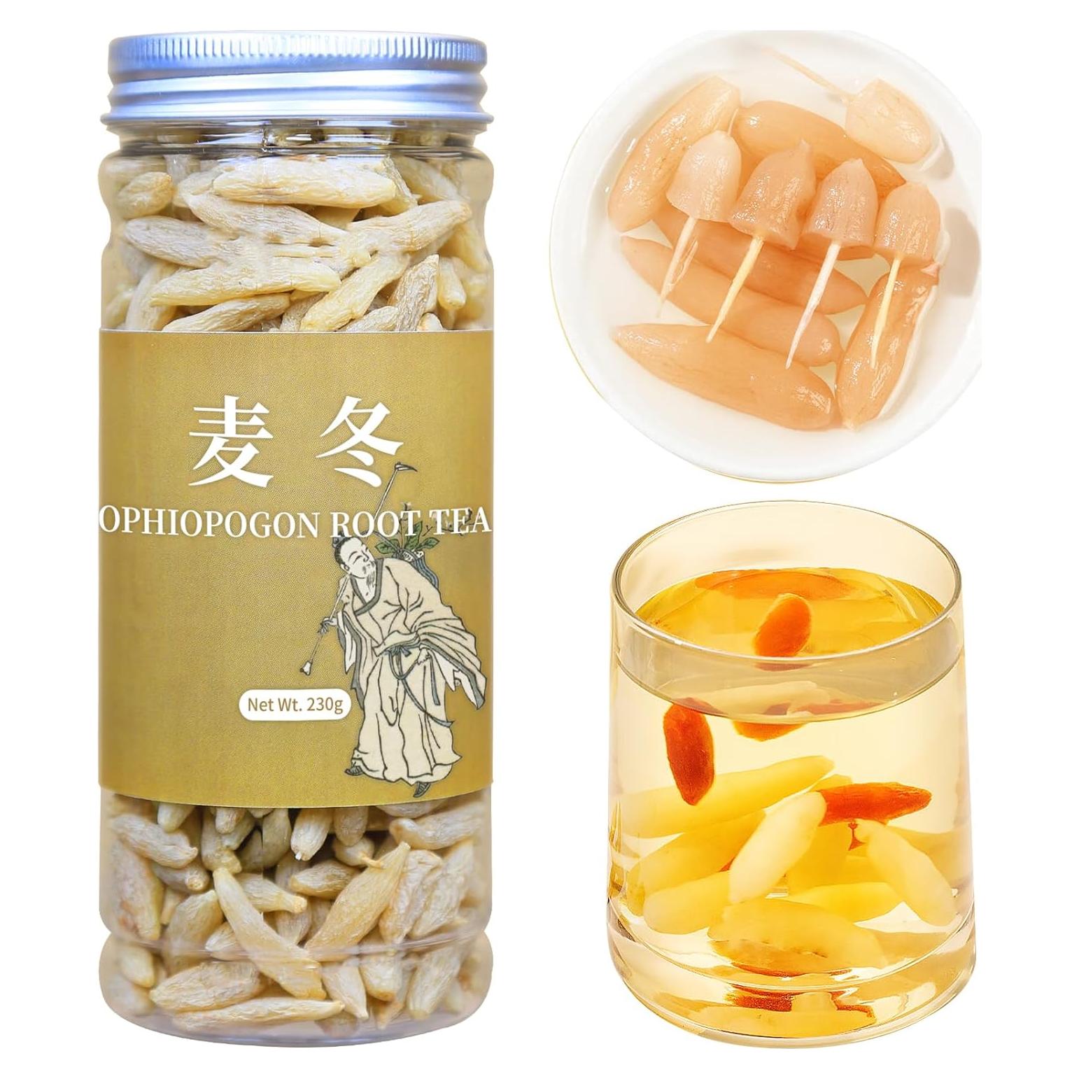 Raíz de Ophiopogon Japonicus Wanhua Hall 230g - Nutre Yin y Pulmones