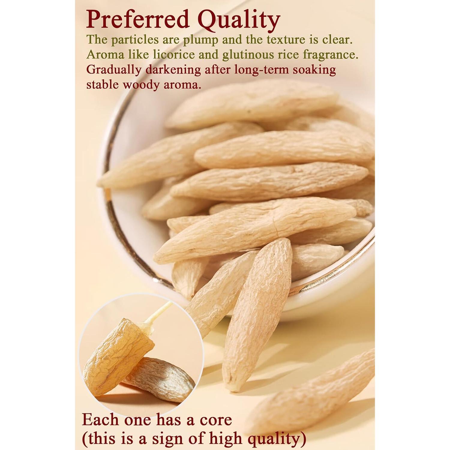 Raíz de Ophiopogon Japonicus 200g - Té Herbal Chino Lingyunxi