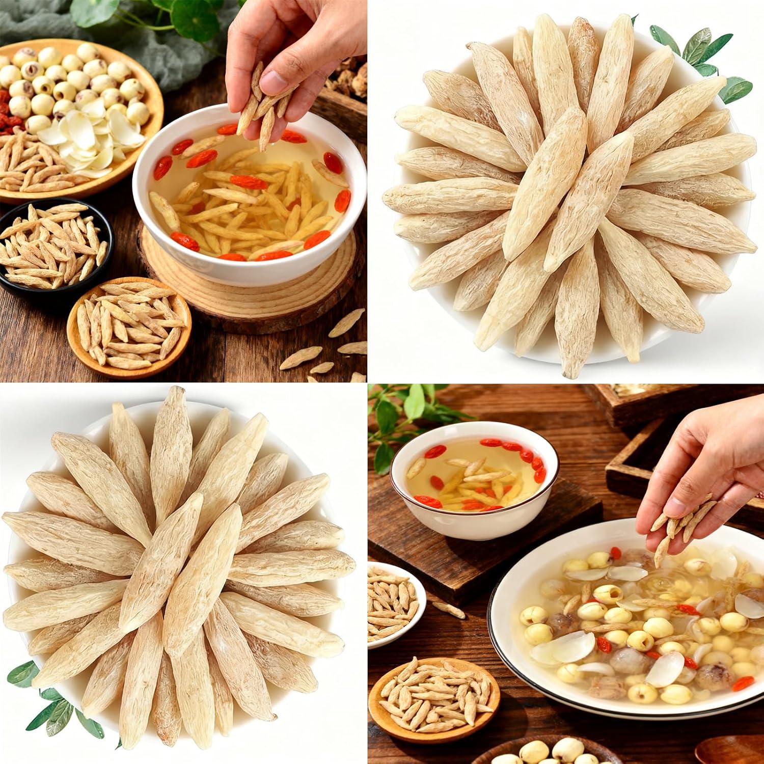 Té Premium Ophiopogon DABC 453g - Hierba China Nutritiva