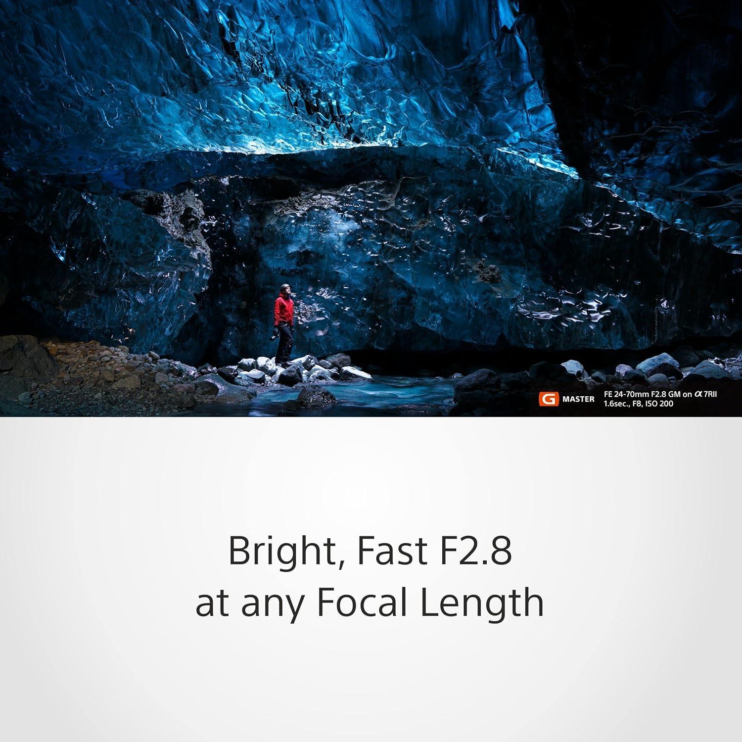 Lente Sony SEL2470GM 24-70mm f/2.8 G Master Full-Frame