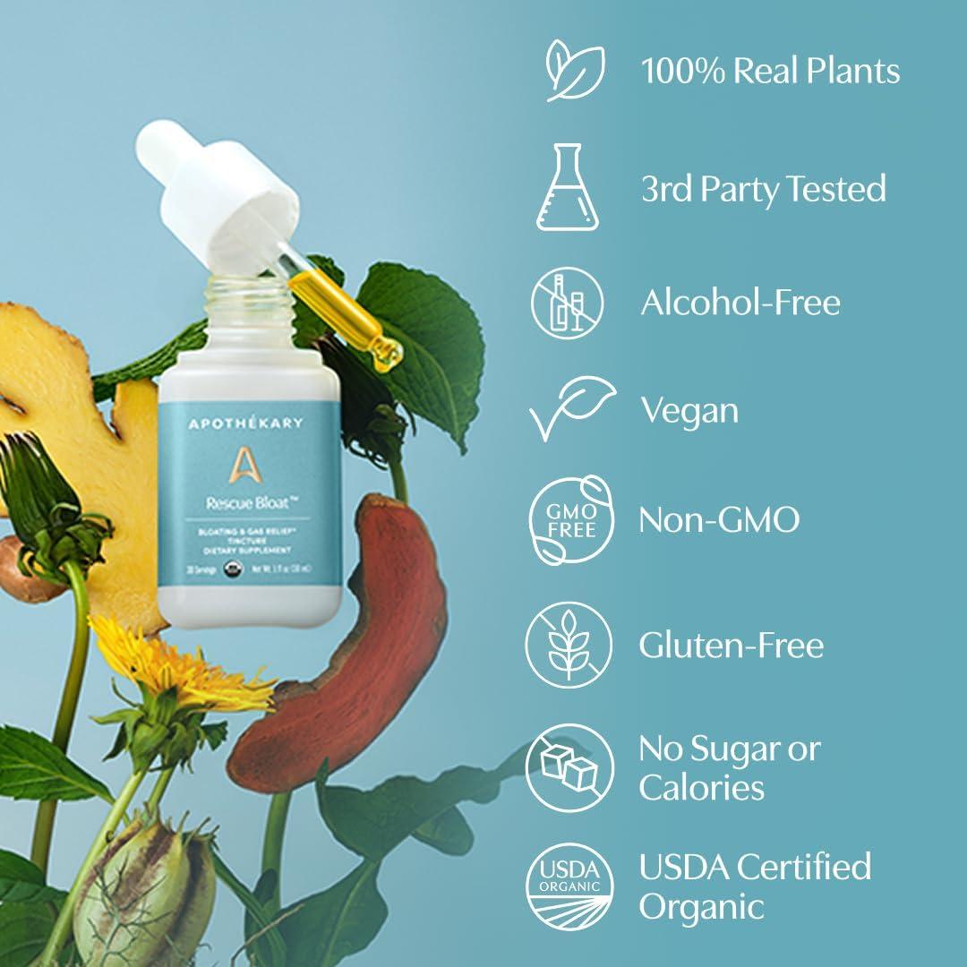 Gotas Digestivas Herbales Apothékary Rescue Bloat 30ml