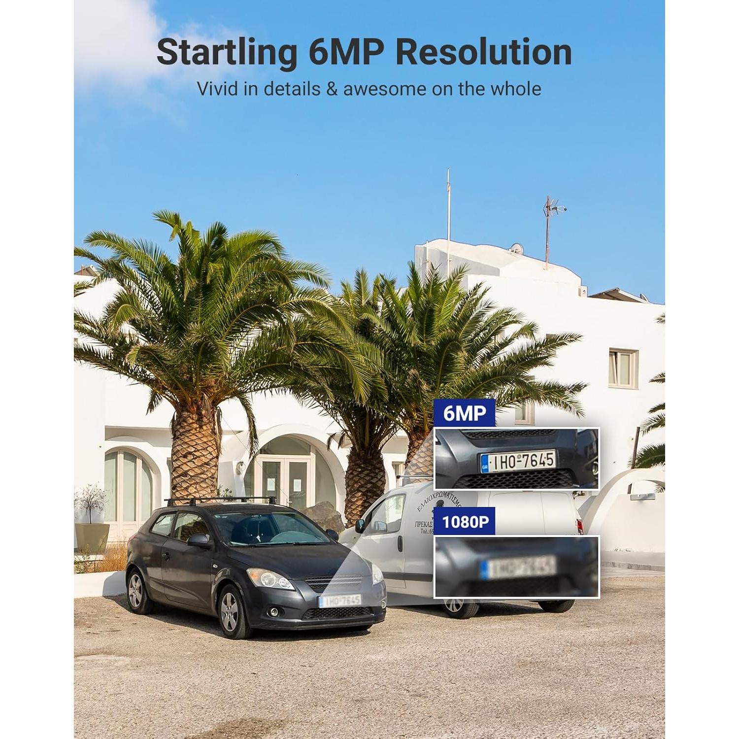 Cámara de Seguridad ANNKE FCD600 PoE 6MP Doble Lente 180°