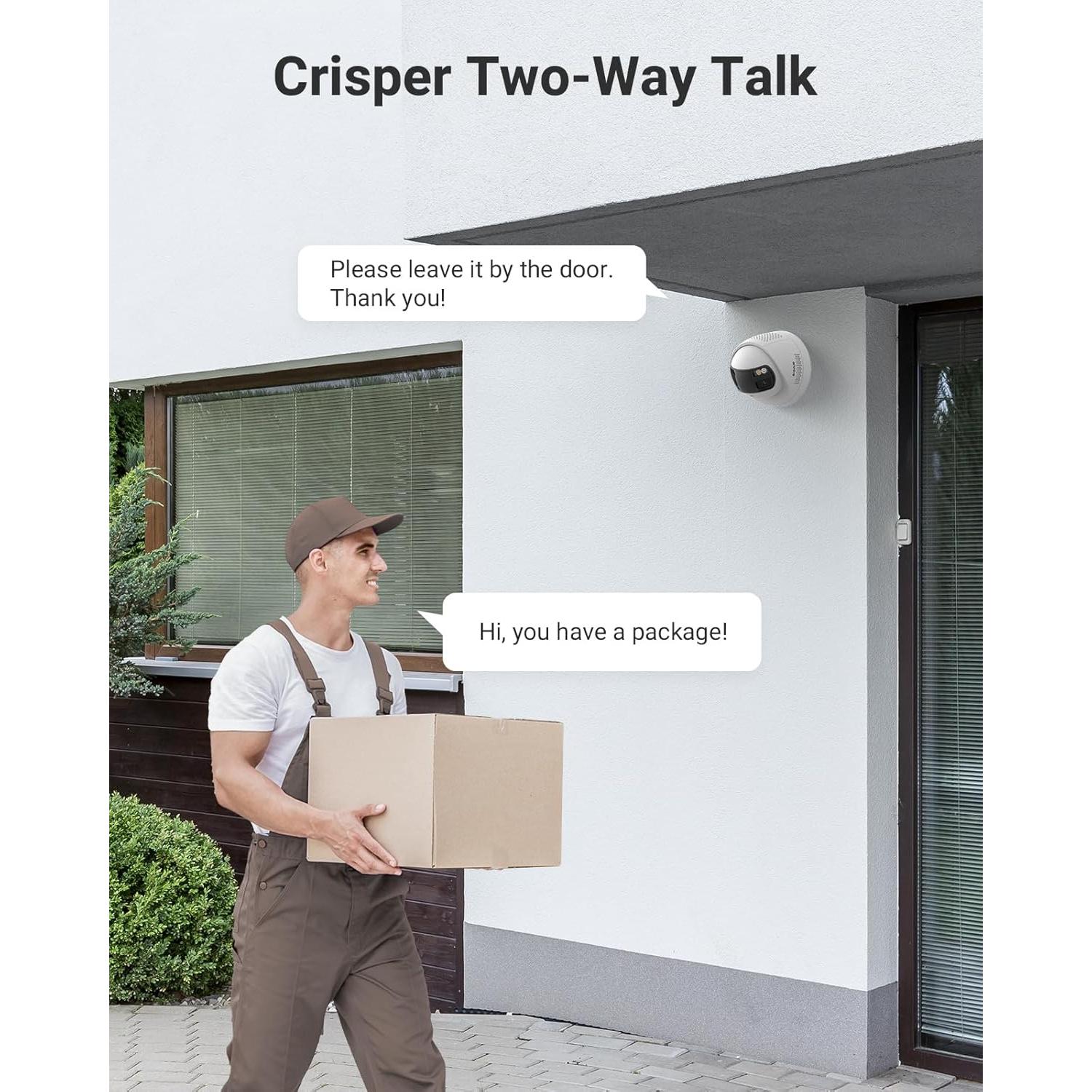 Cámara de Seguridad ANNKE FCD600 PoE 6MP Doble Lente 180°