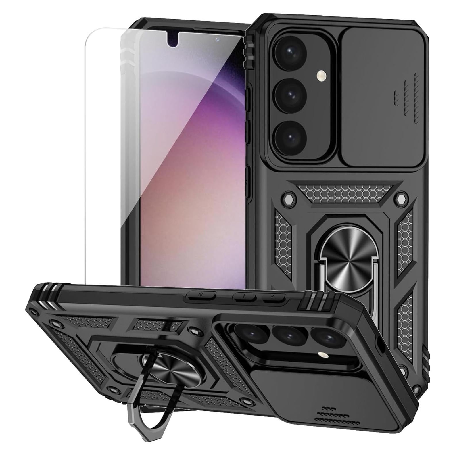 Funda Samsung Galaxy S24 Plus con Soporte y Protector HD