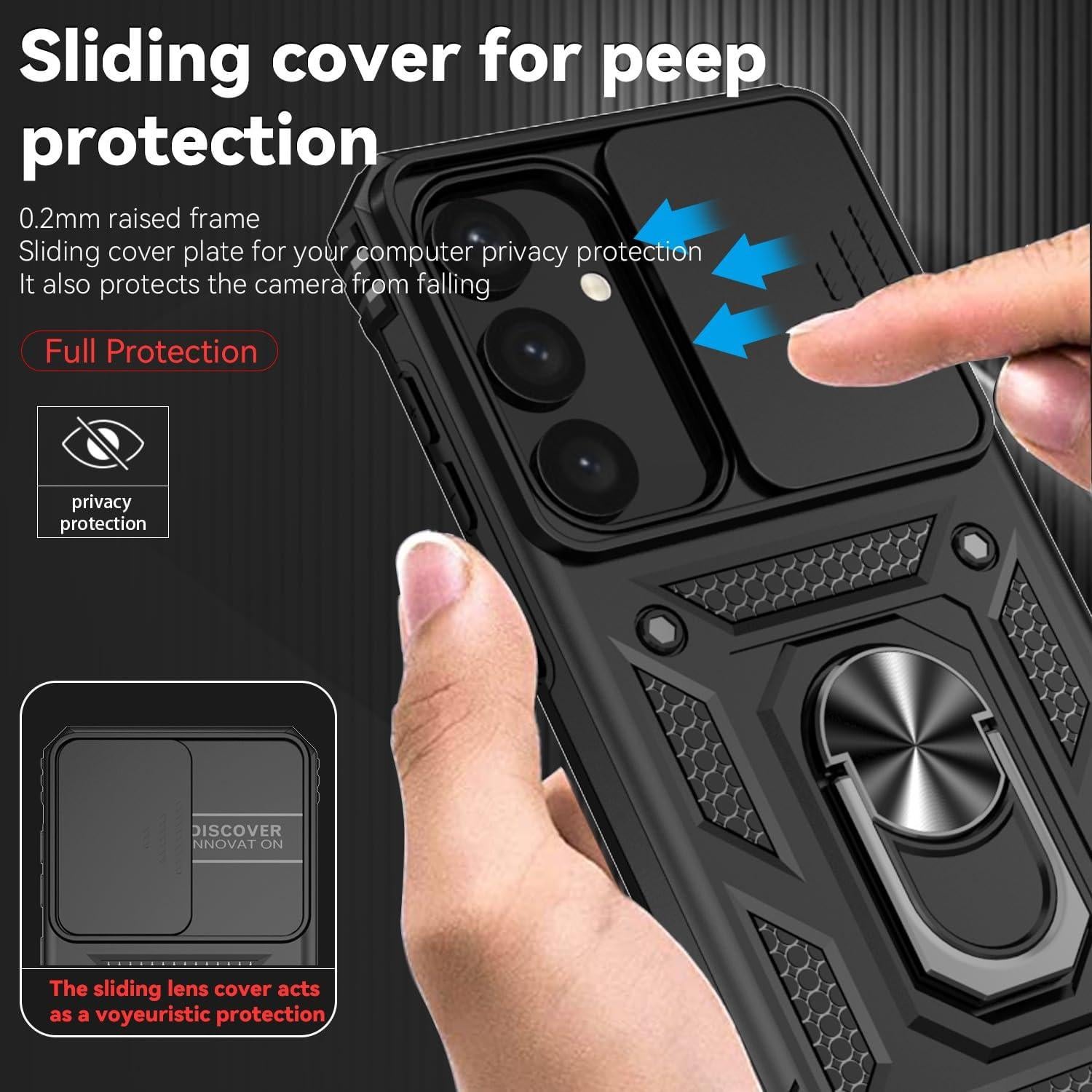 Funda Samsung Galaxy S24 Plus con Soporte y Protector HD