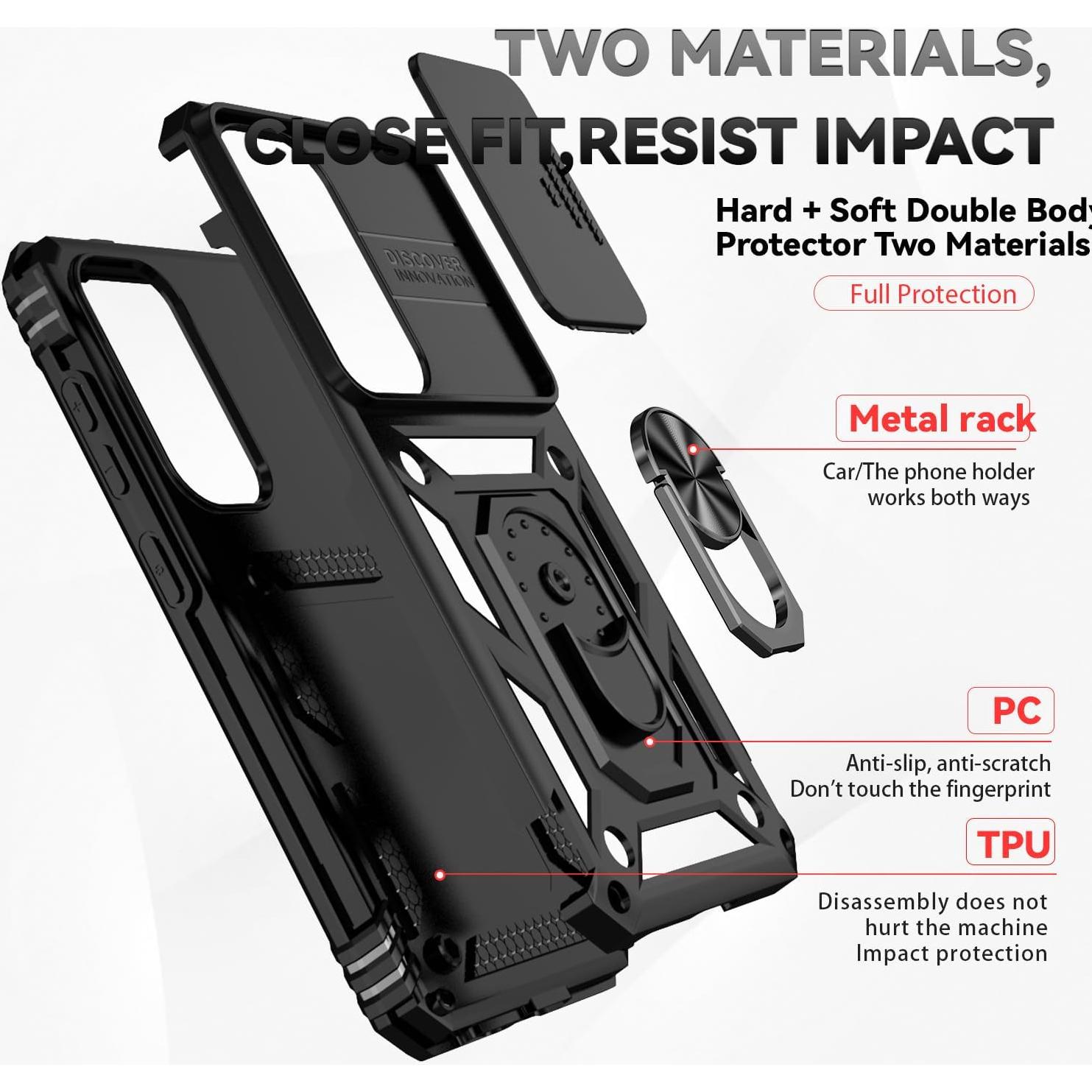 Funda Samsung Galaxy S24 Plus con Soporte y Protector HD