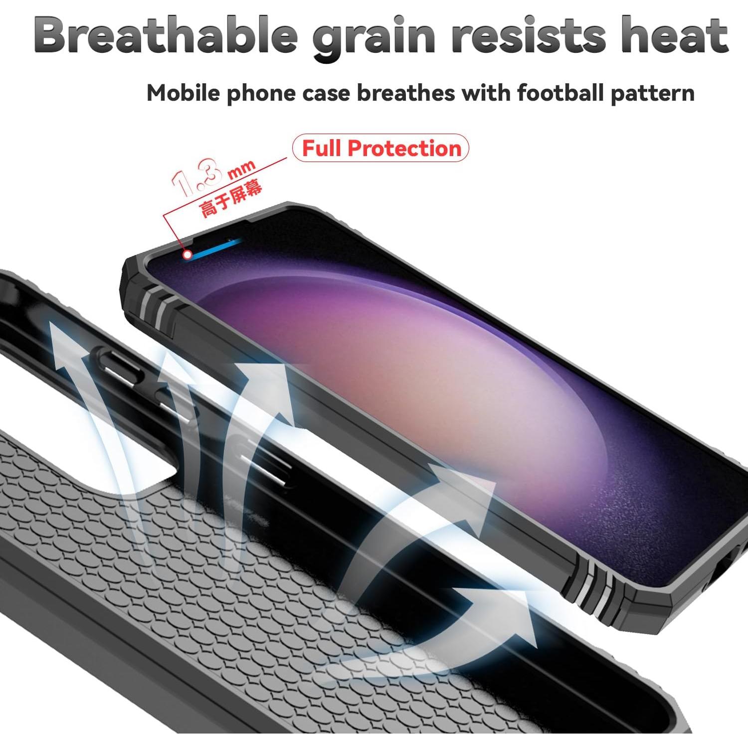 Funda Samsung Galaxy S24 Plus con Soporte y Protector HD