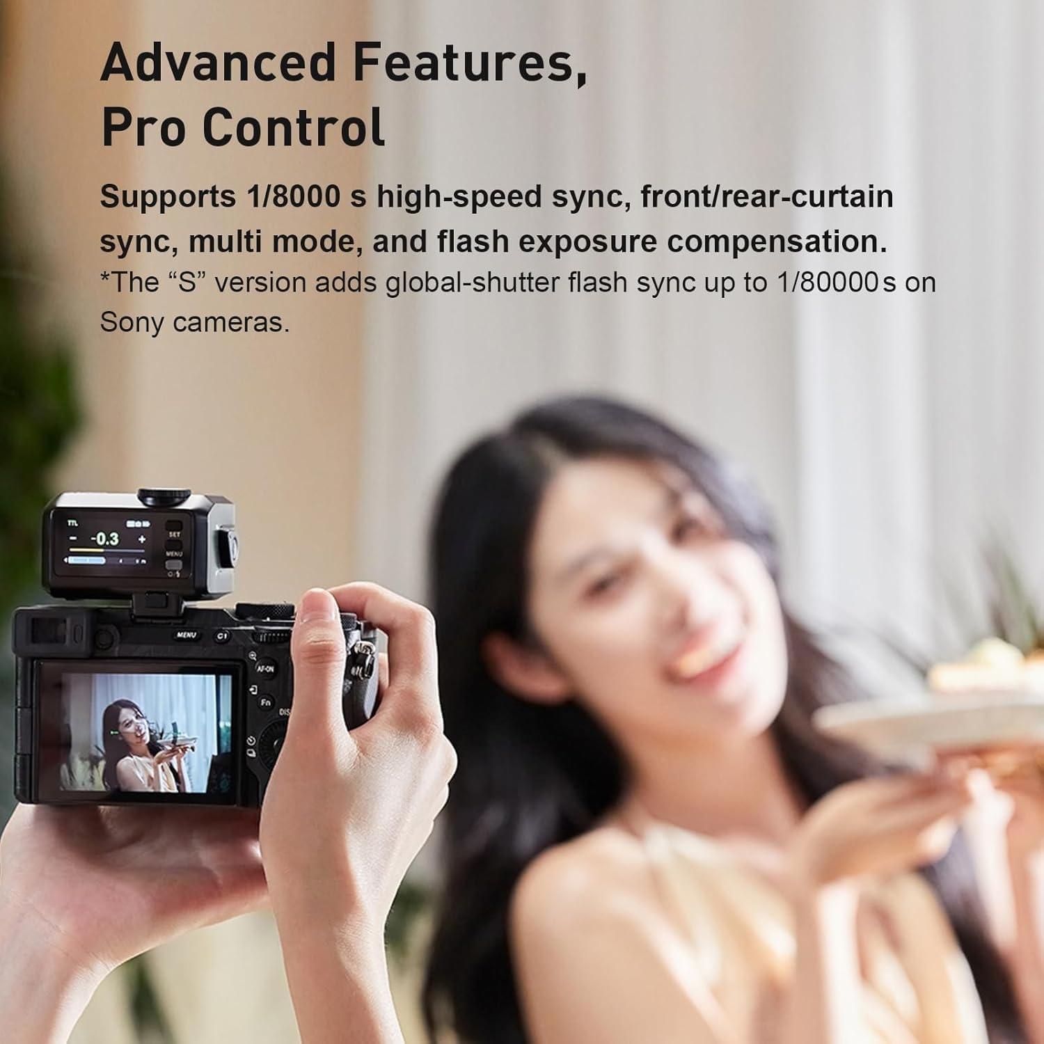 Flash Godox iT30Pro TTL Mini para Canon - 1/8000s HSS