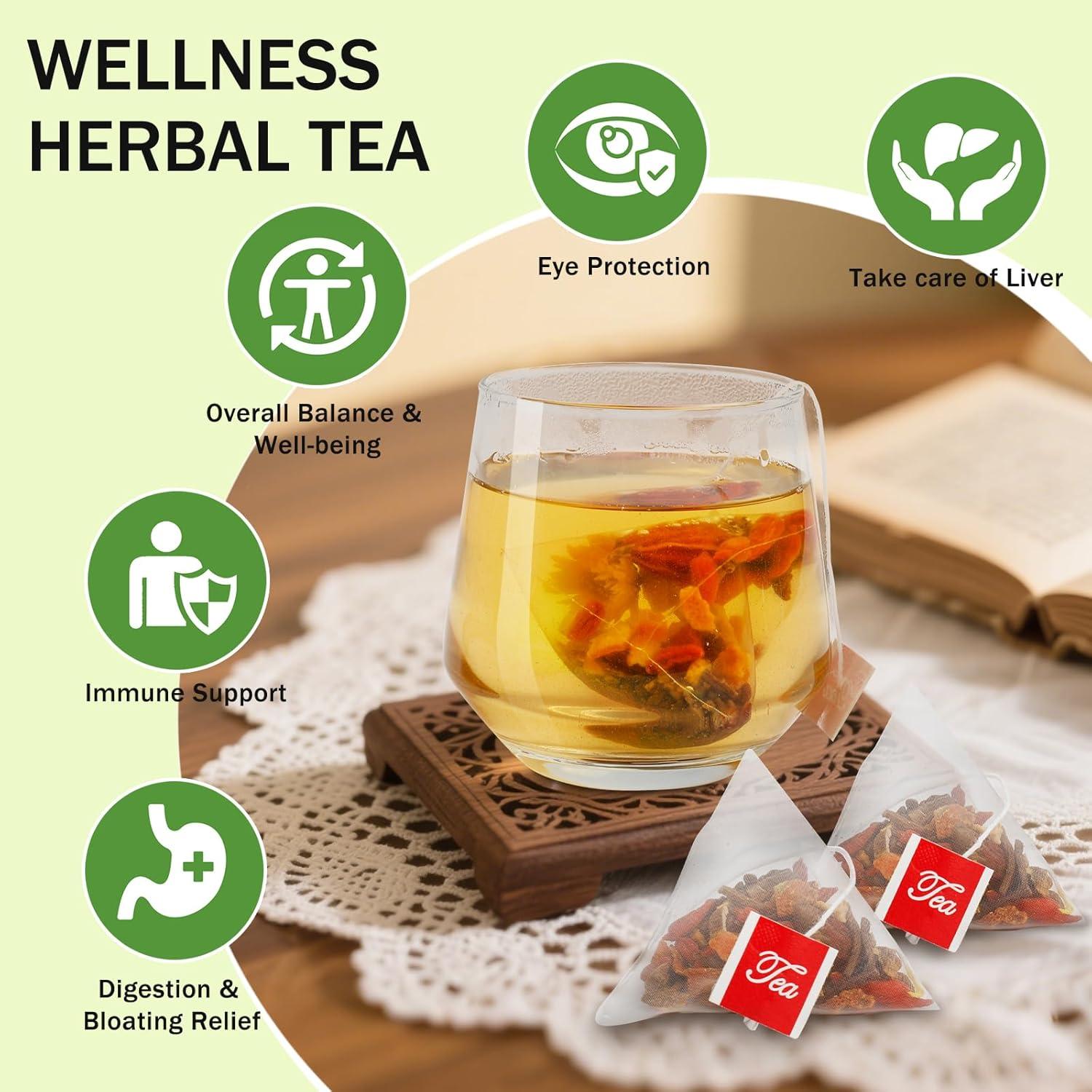 Té Herbal Orgánico Dandy Detox Diente de León y Goji 18 Bolsitas