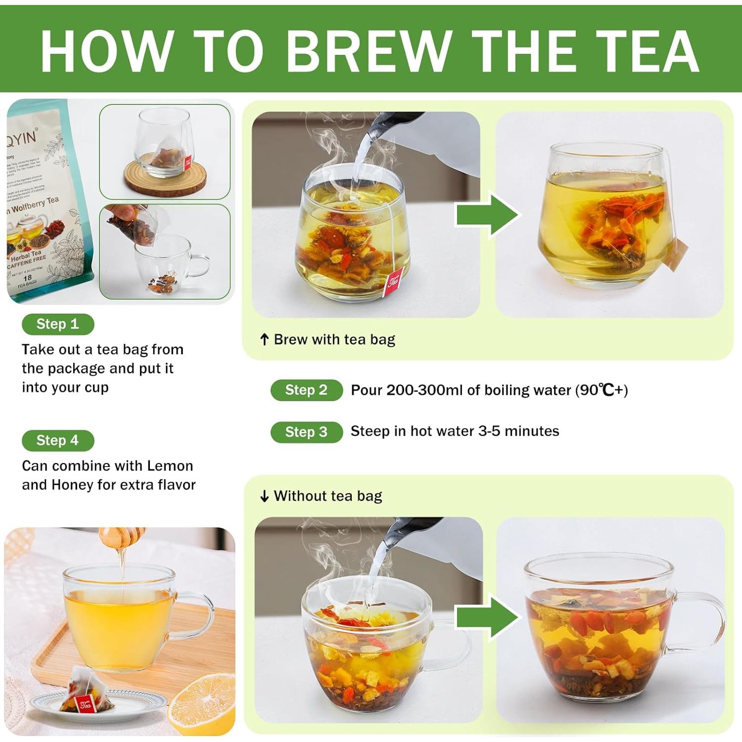 Té Herbal Orgánico Dandy Detox Diente de León y Goji 18 Bolsitas