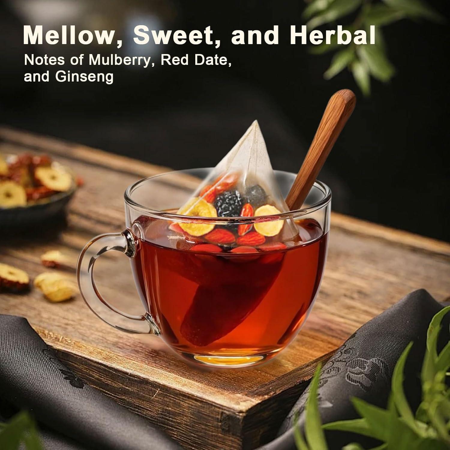 Té Ginseng Cinco Tesoros Qiuumey - 25 Bolsas 249g