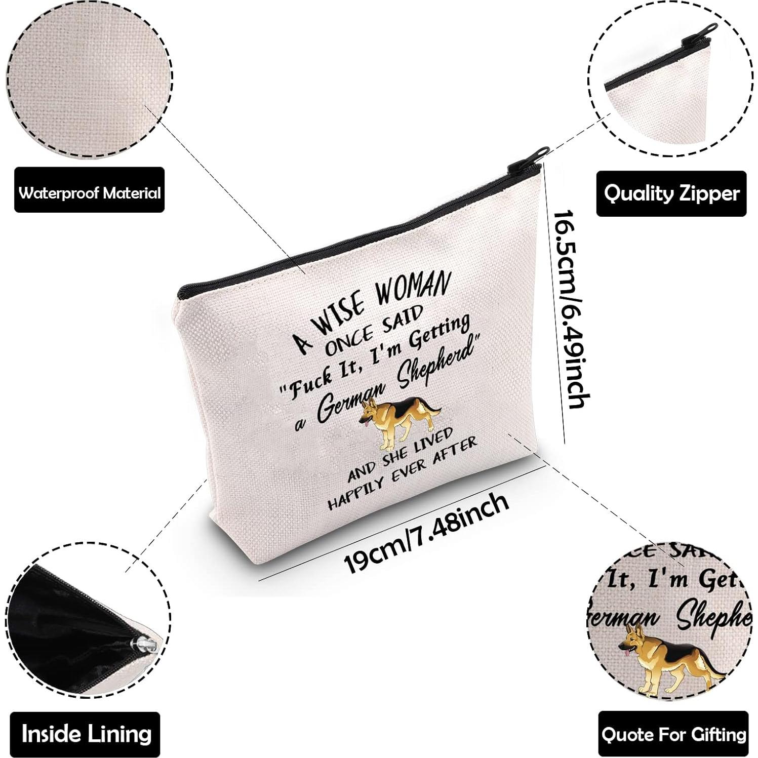 Bolsa Cosmética ZJXHPO para Mujeres - Impermeable 23.5x17 cm