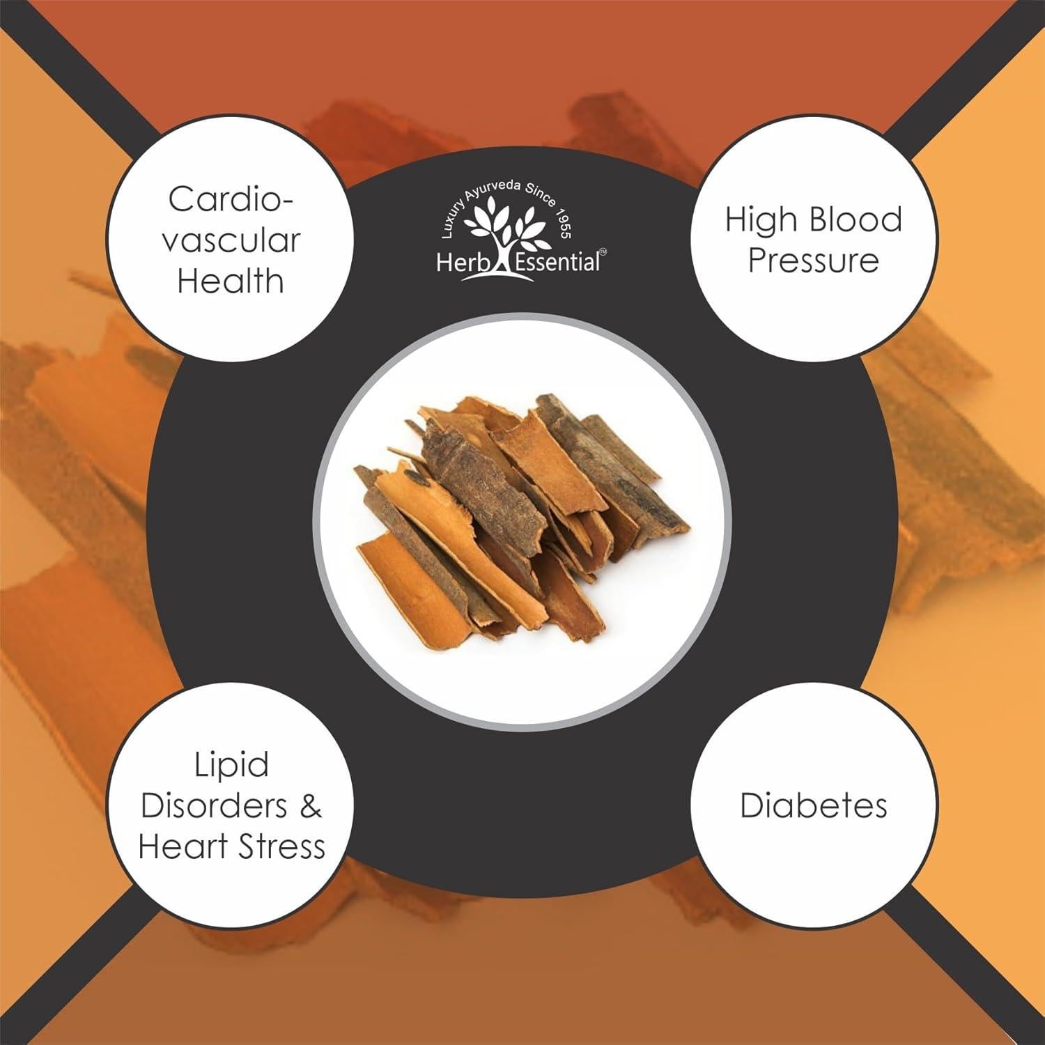 Polvo de Arjuna 200g Herb Essential - Suplemento Vegano Natural