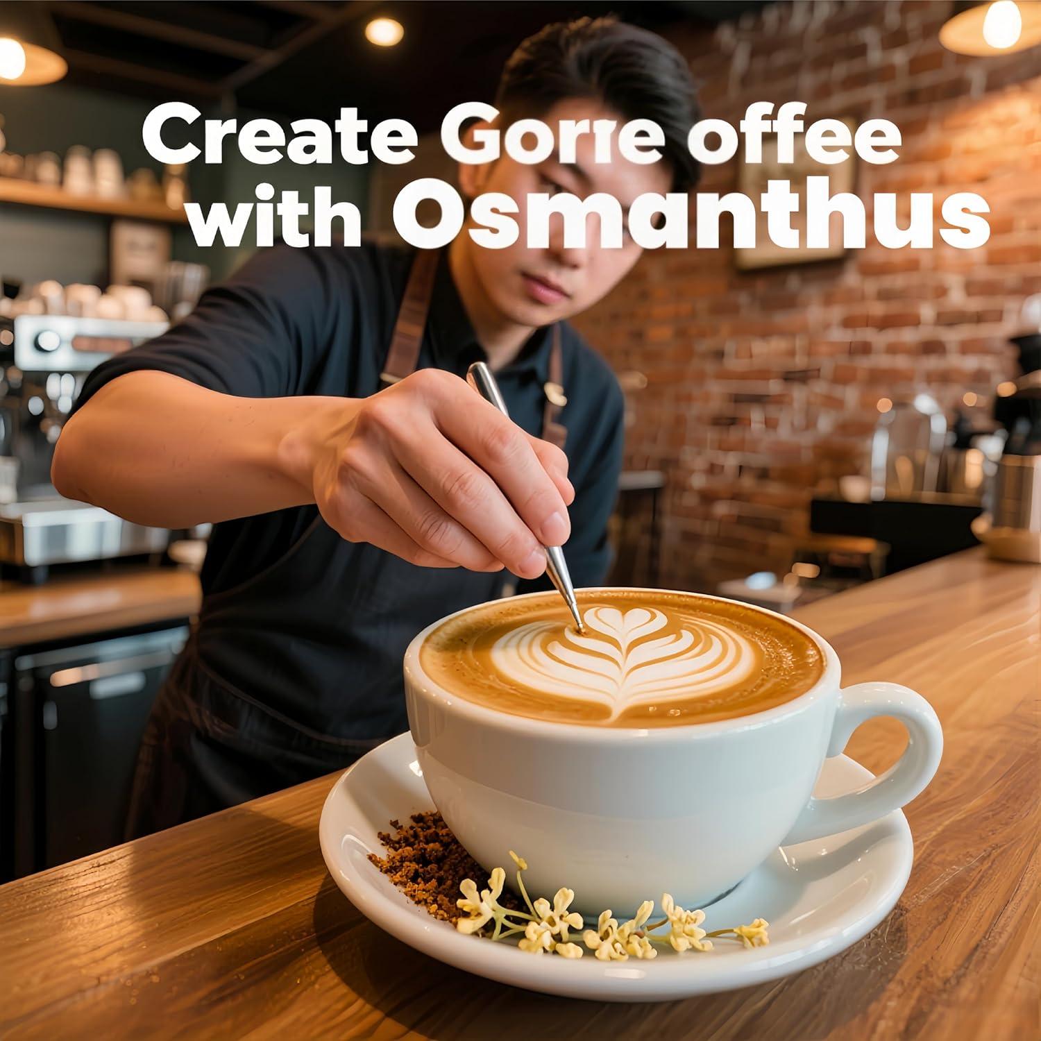 Flores Secas de Osmanthus Premium - 34 g para Té e Infusiones